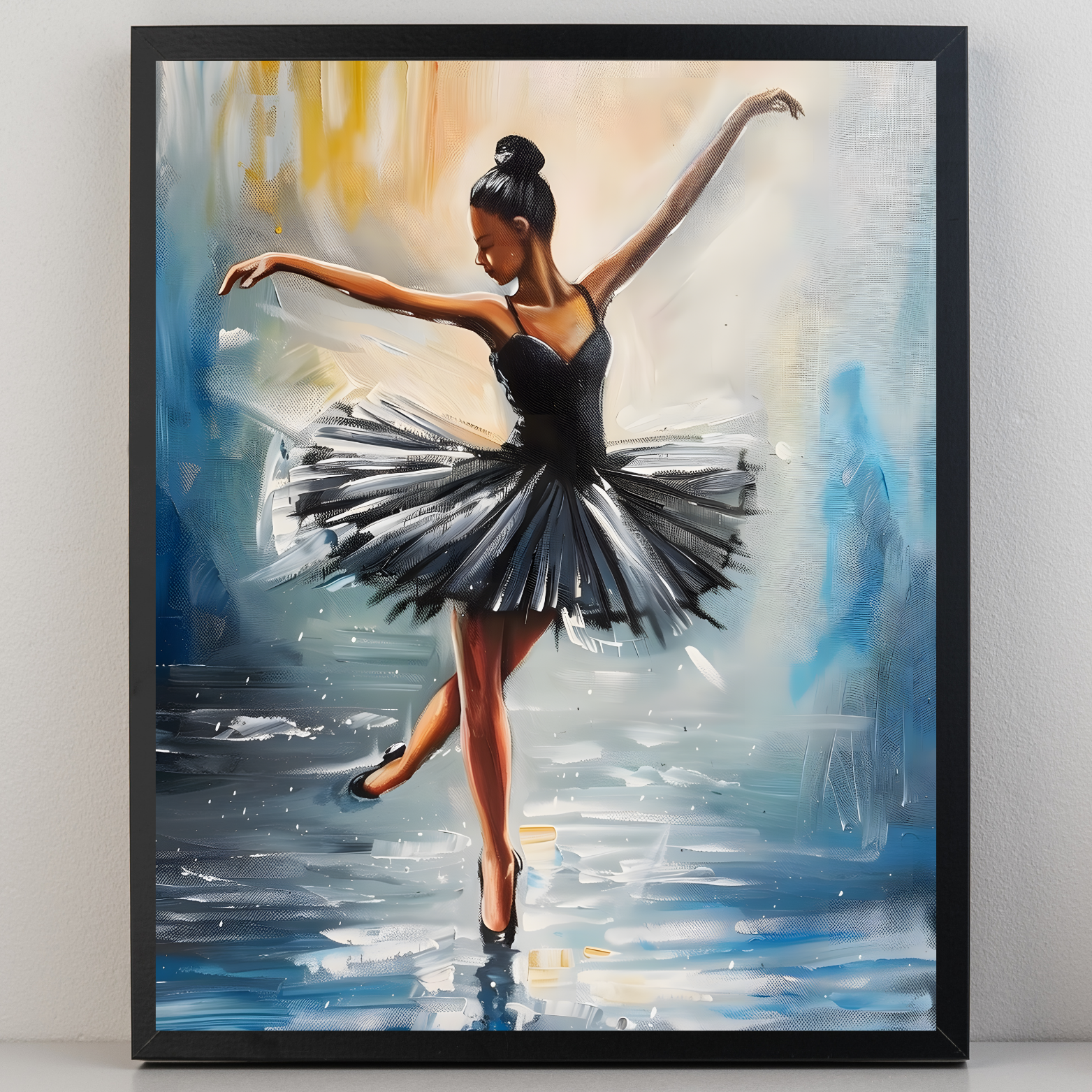 Ballet Colour Splash A3 Print