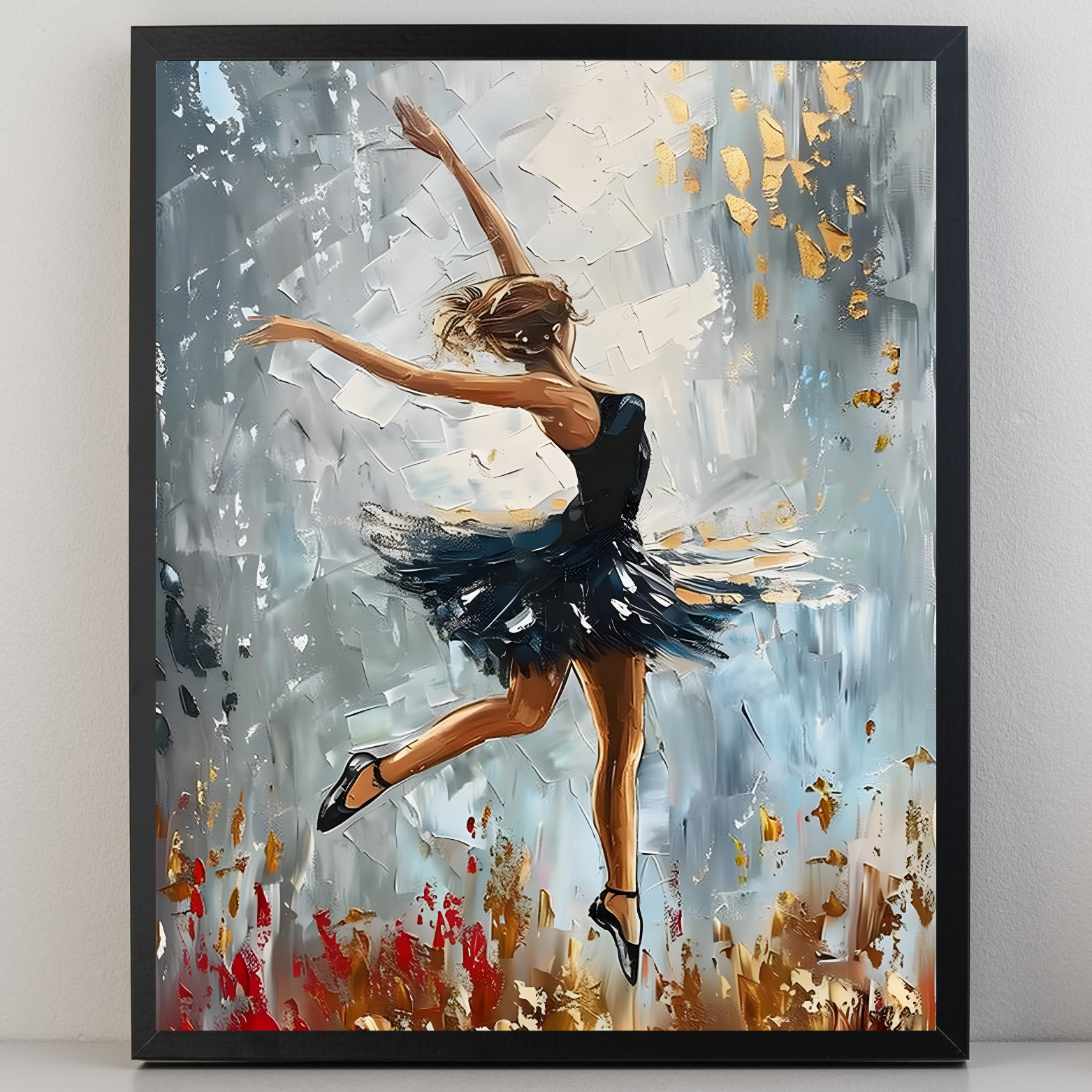 Ballet Colour Splash A3 Print