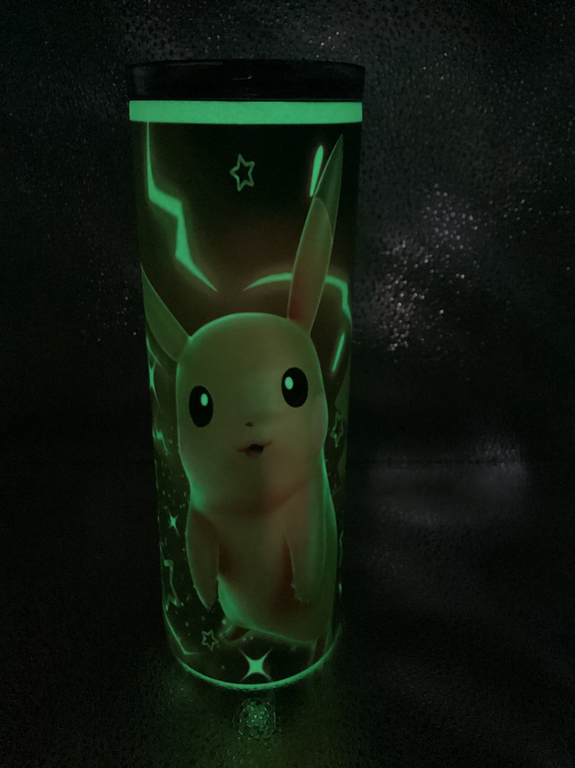 Pika glow in the dark tumbler