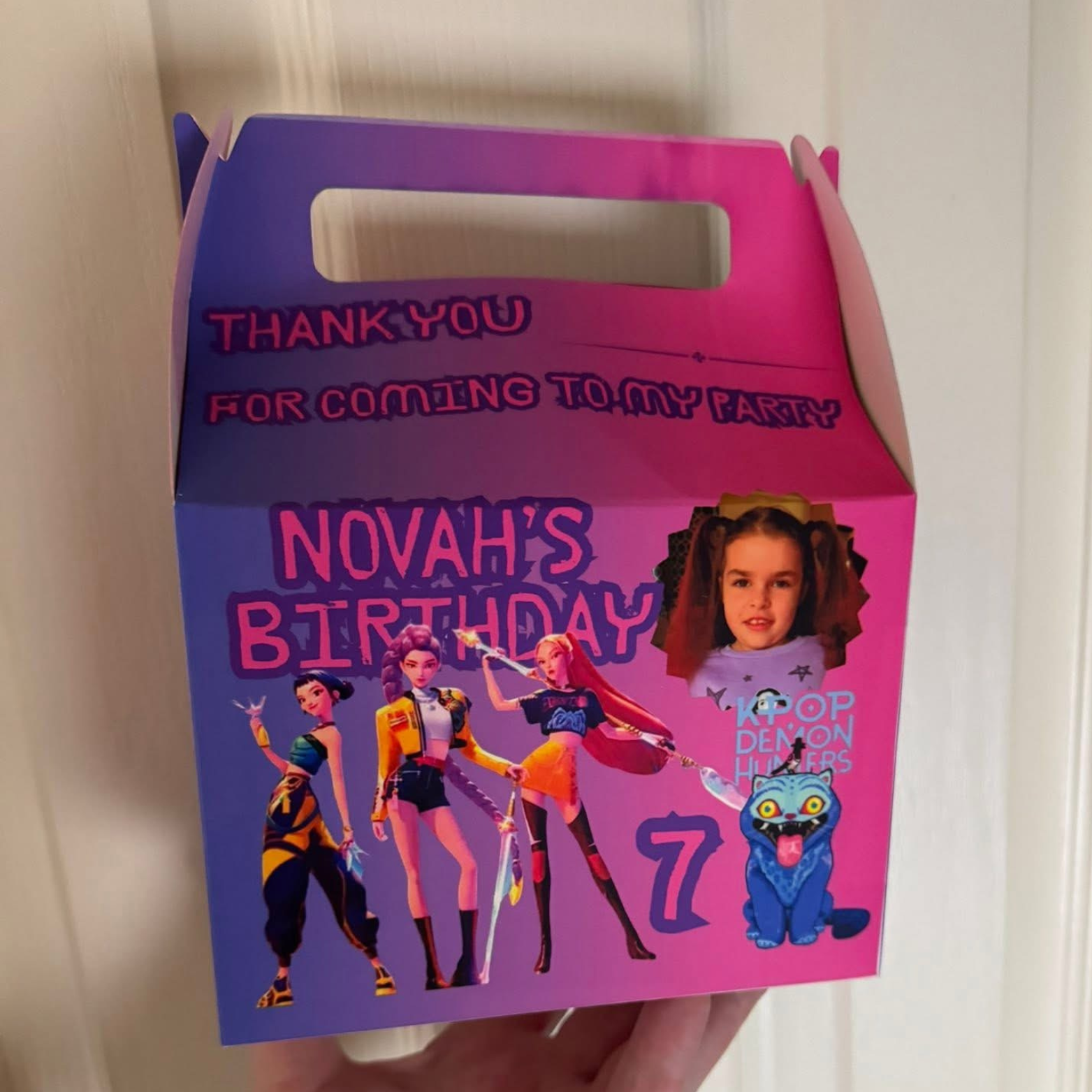 Personalised custom Party boxes