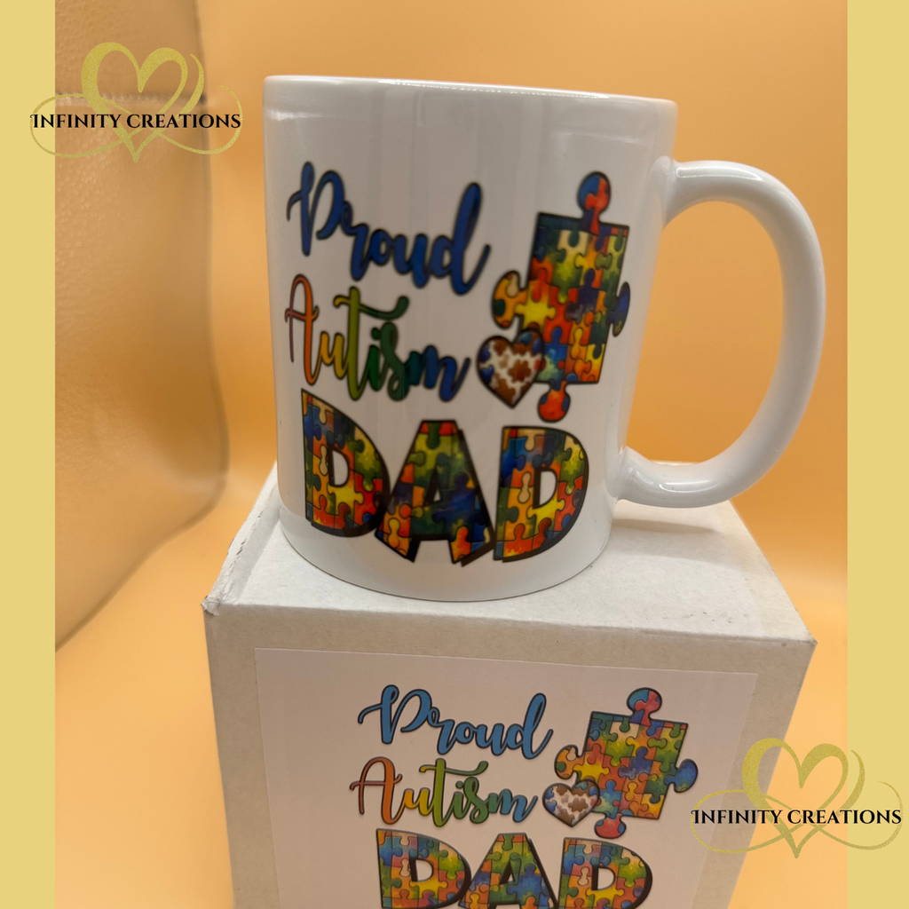 Proud Autism Dad mug