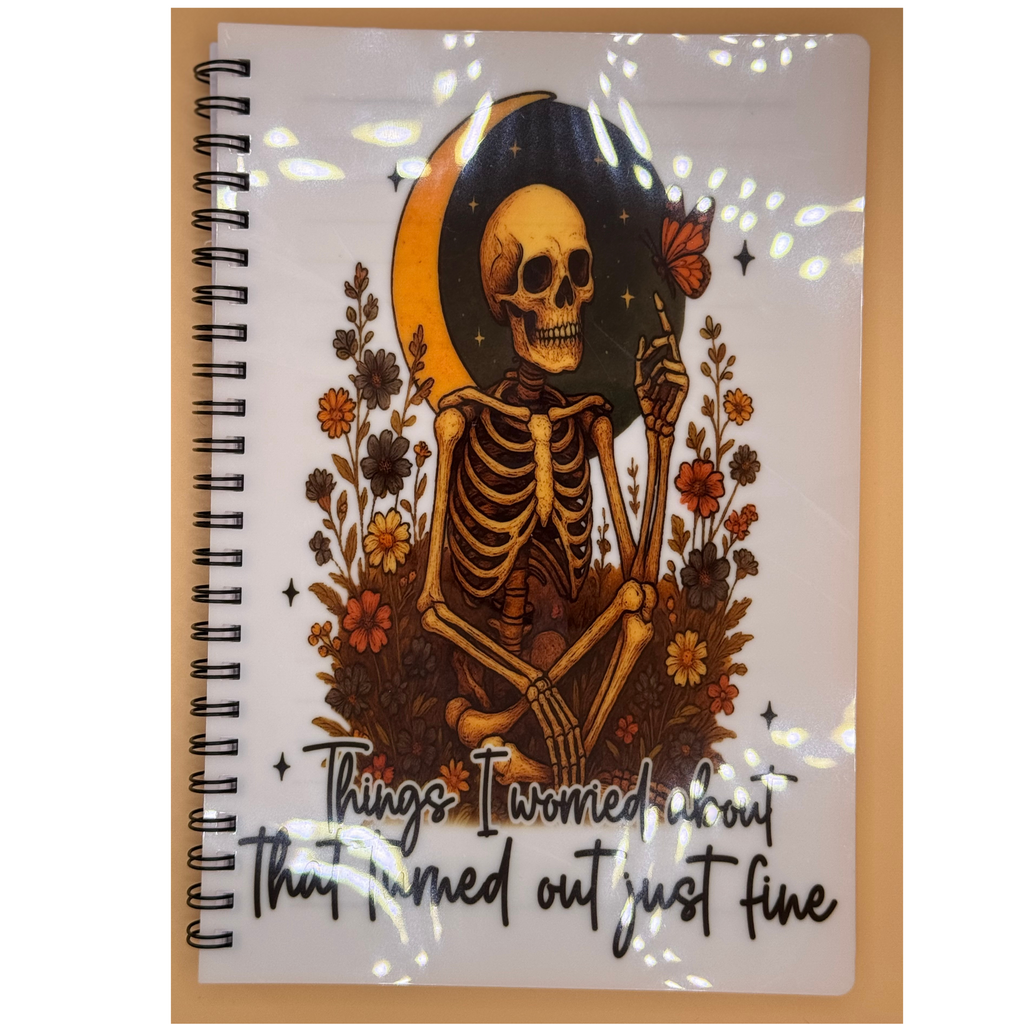 Things I Worried About That Turned Out Just Fine – Aesthetic Notebook (A4/A5)