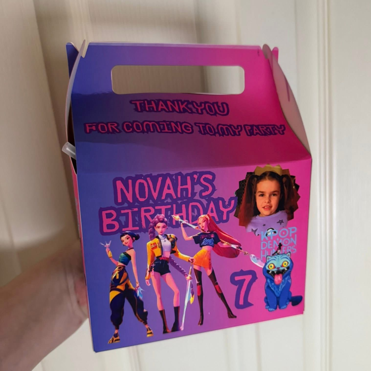 Personalised custom Party boxes