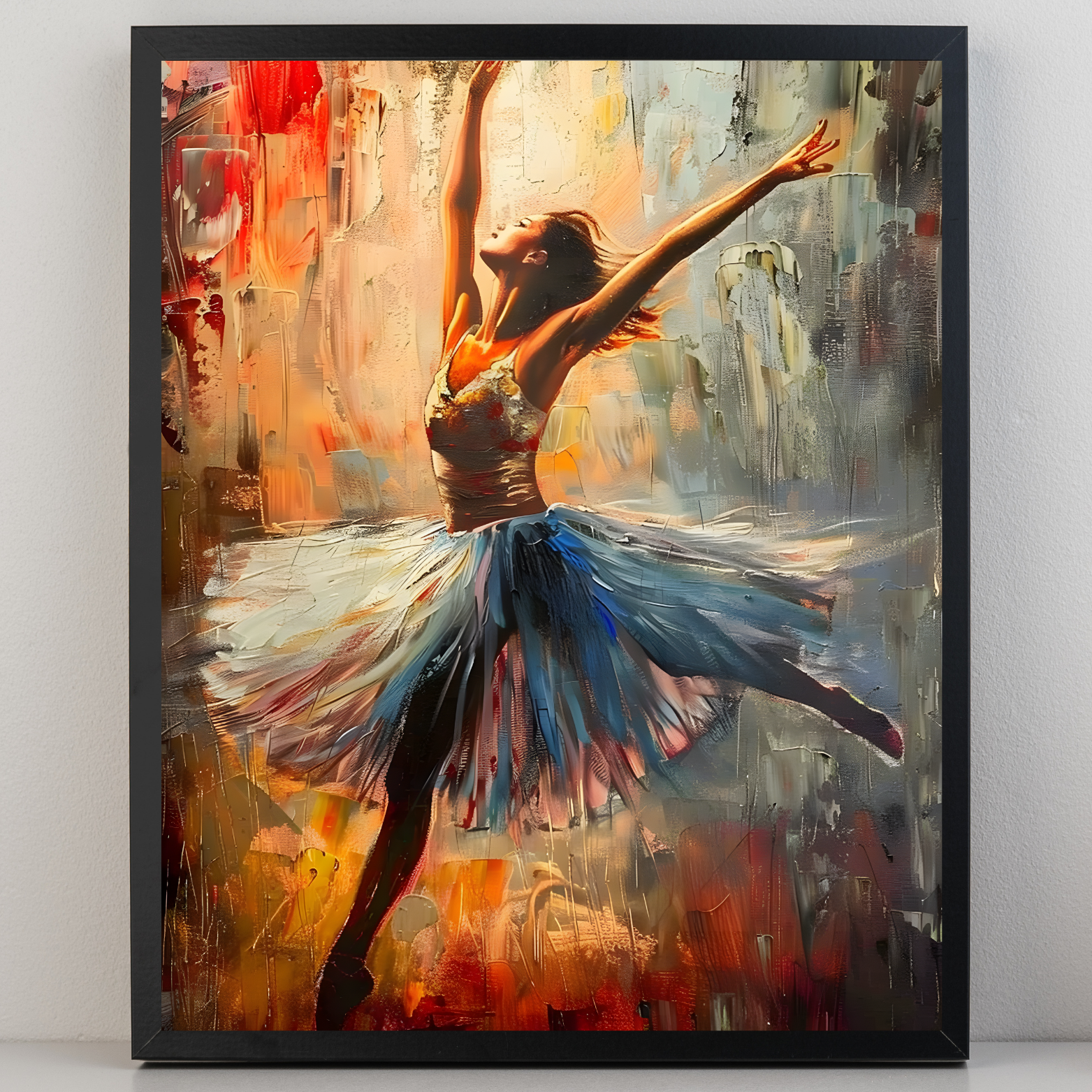 Ballet Colour Splash A3 Print
