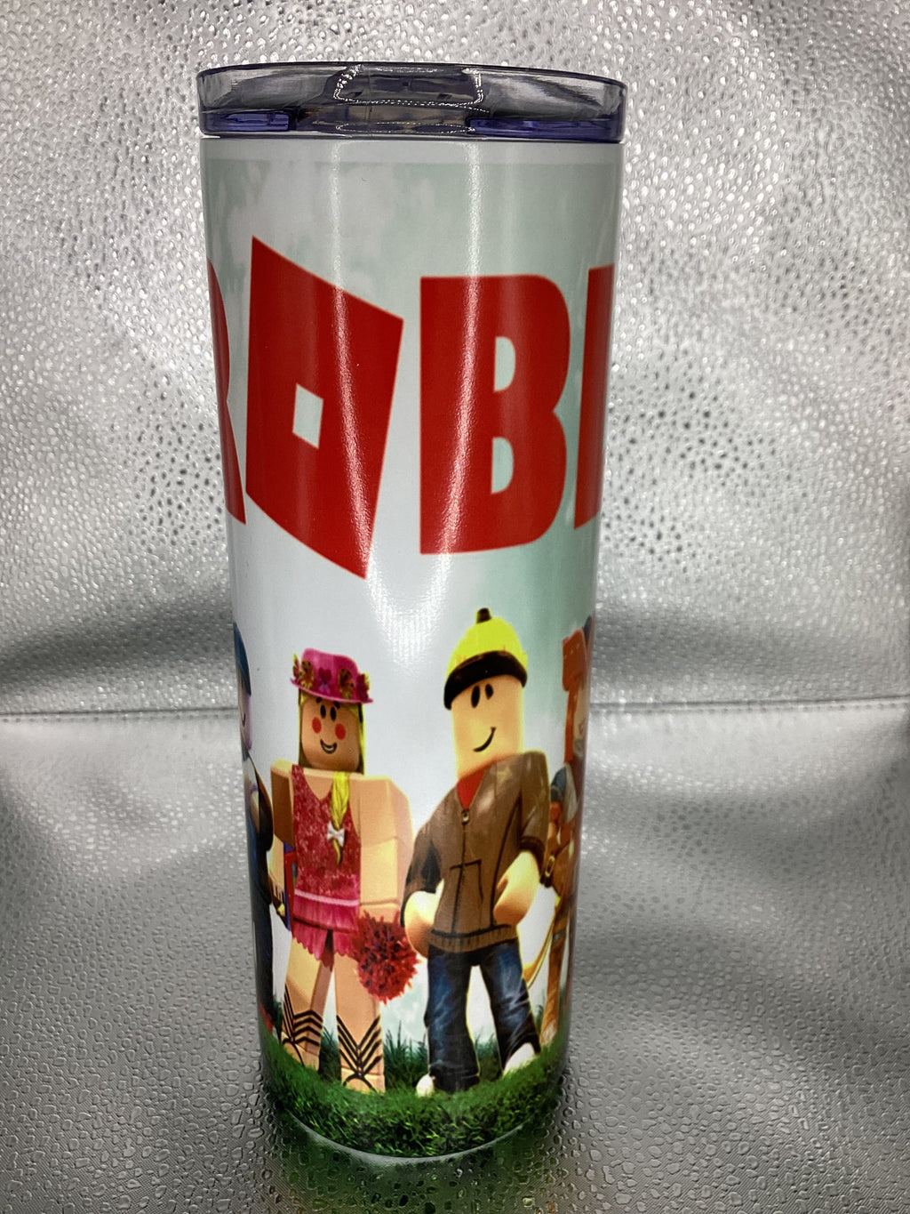 Roblox glow in dark tumbler