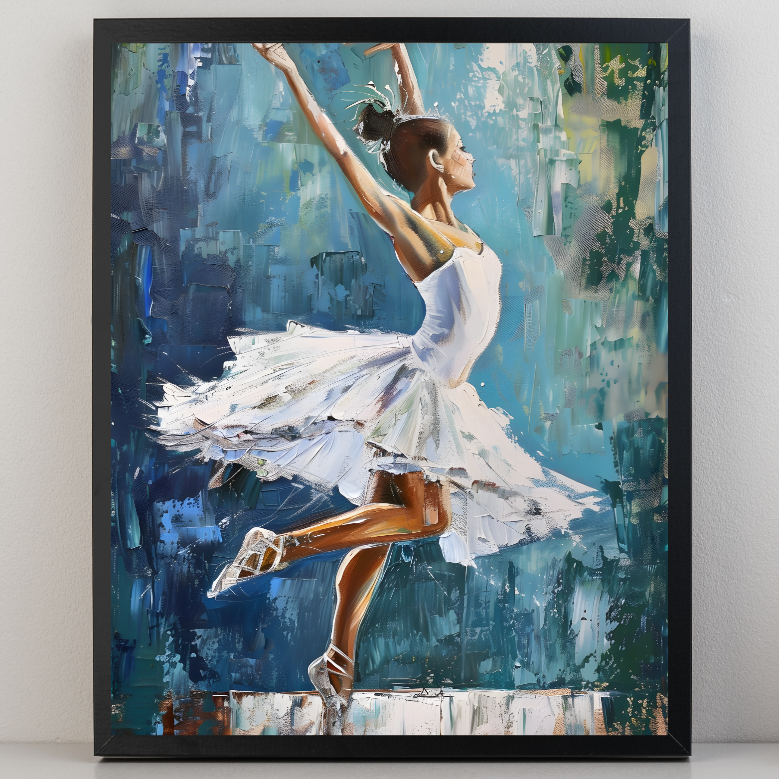 Ballet Colour Splash A3 Print