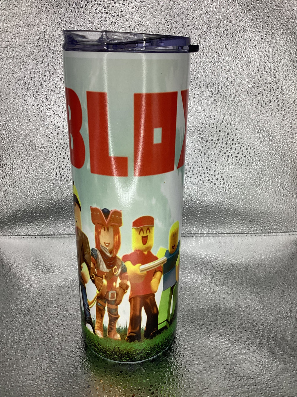 Roblox glow in dark tumbler