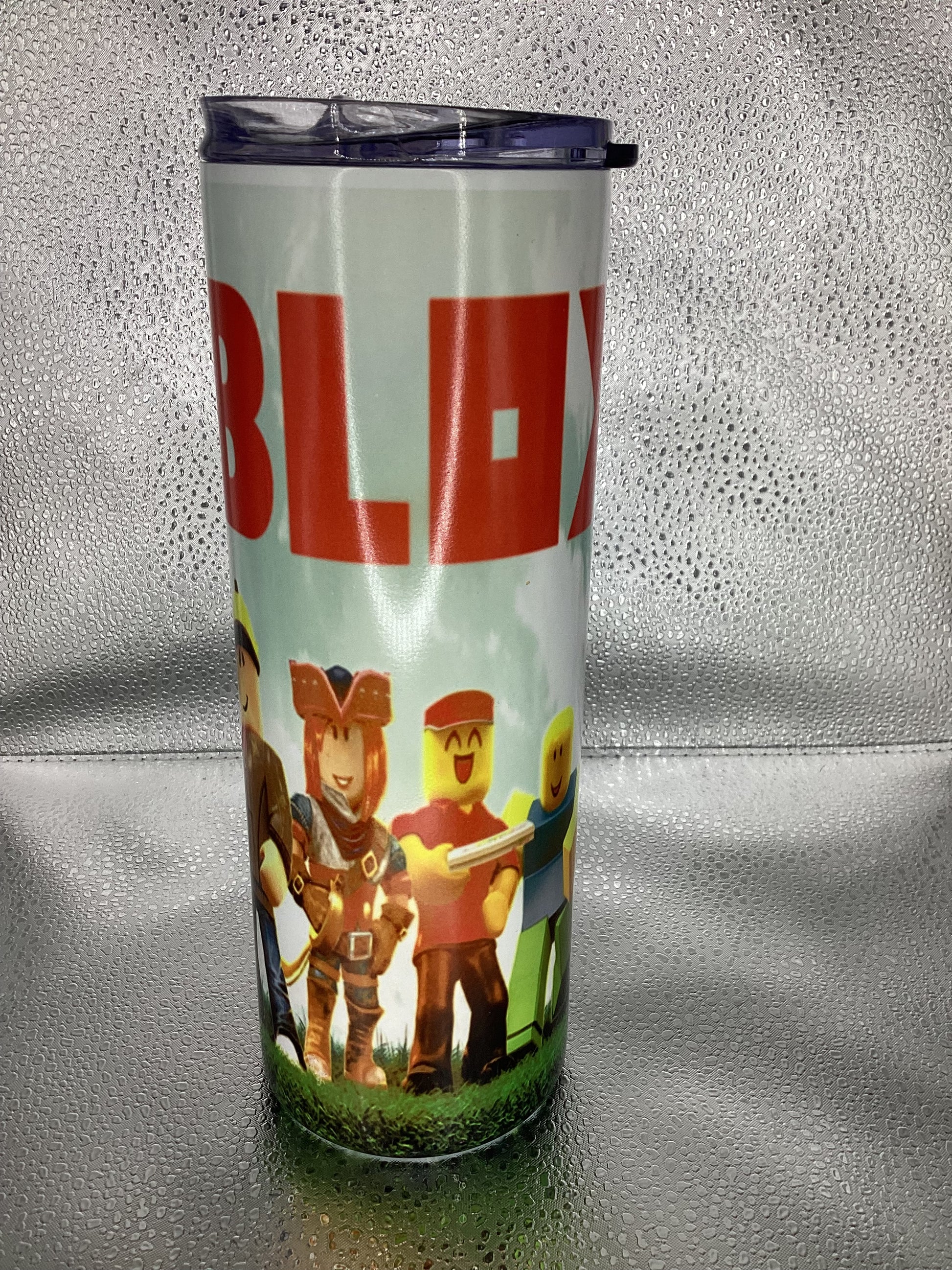 Roblox glow in dark tumbler