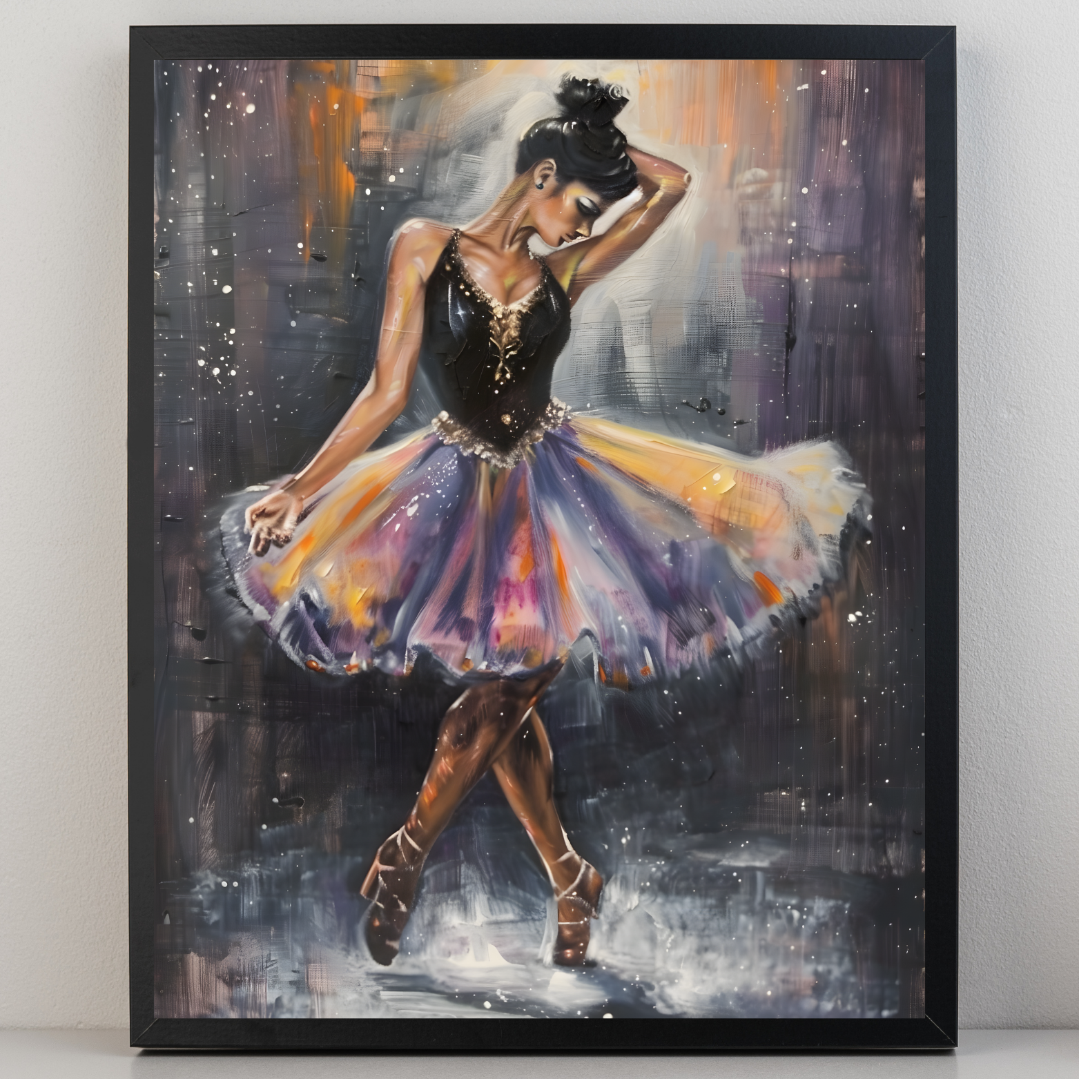 Ballet Colour Splash A3 Print