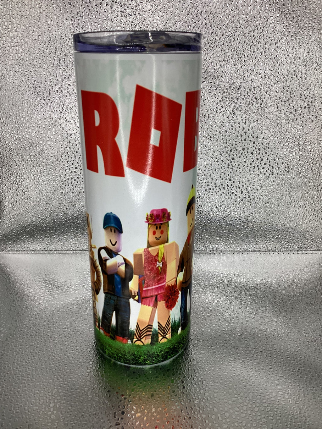 Roblox glow in dark tumbler