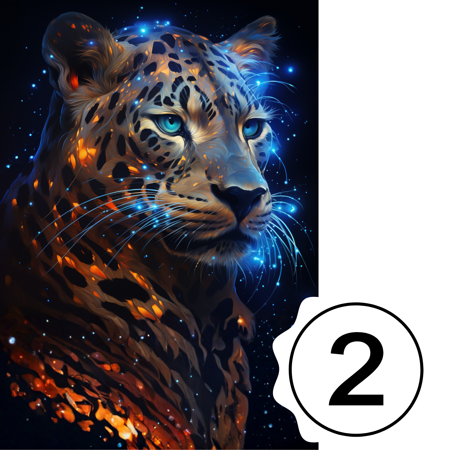 Unframed A3 Big Cat Prints – (29.7 x 42 cm)