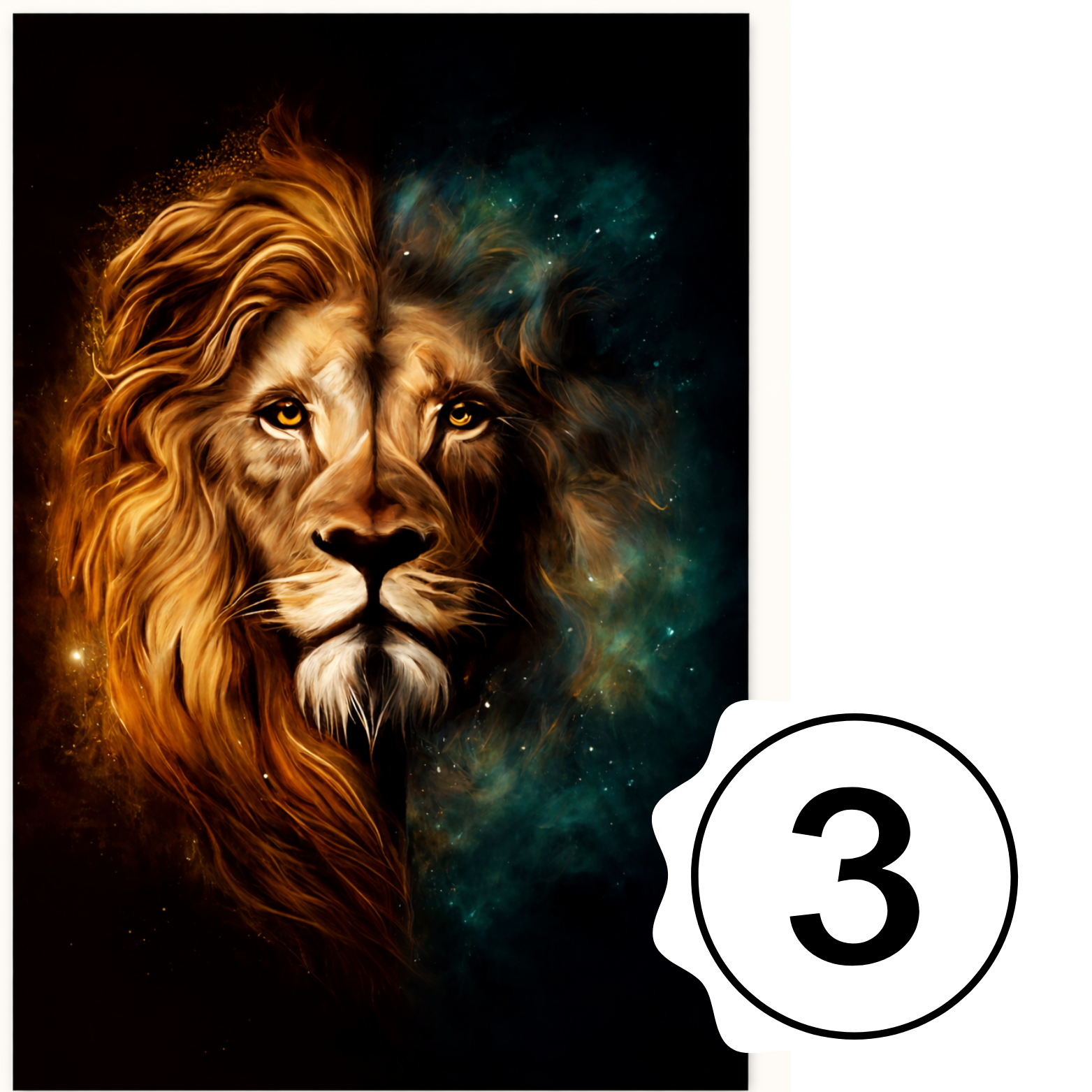 Unframed A3 Big Cat Prints – (29.7 x 42 cm)