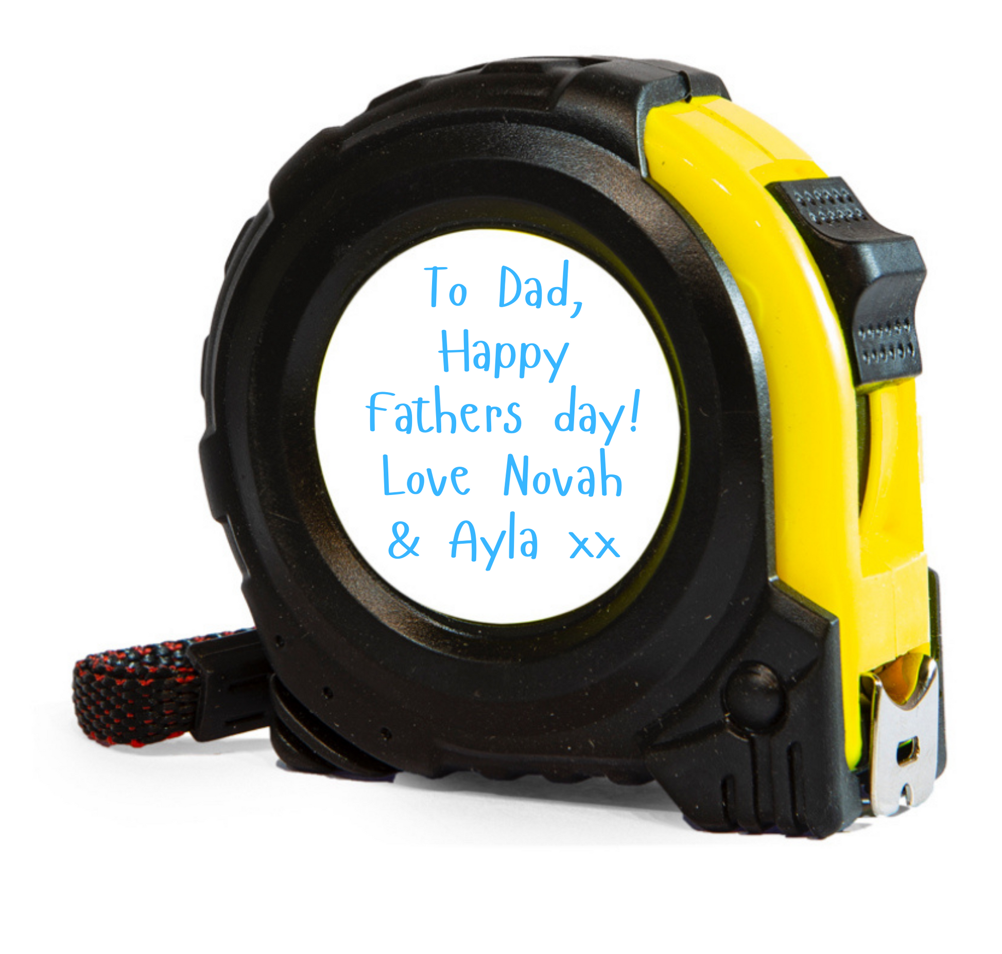 tape measure - custom text/message