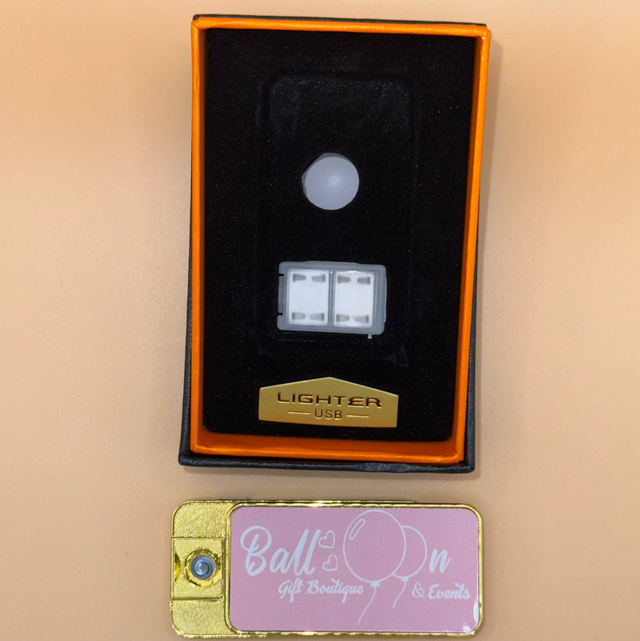 Logo usb chargeable lighter