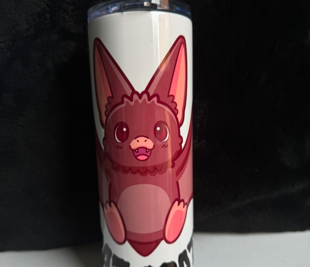 “Bat crazy” Thermal 20 ounce tumbler