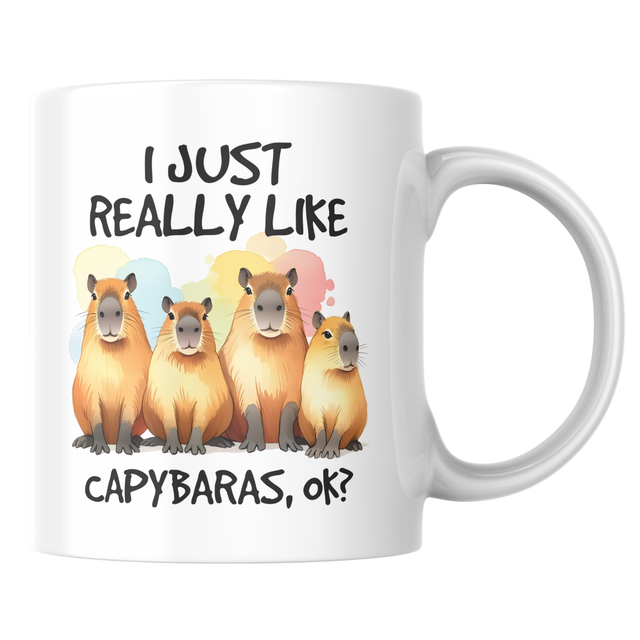 I just REALLY like capybaras