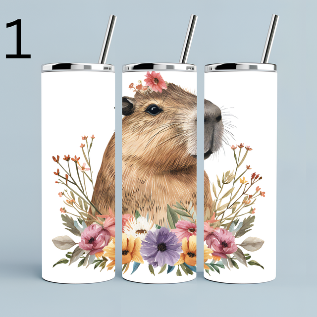 Floral Capybaras