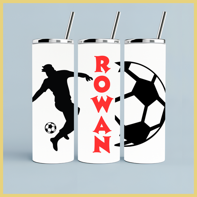 Football fan tumbler