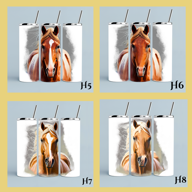 Horse design Tumbler