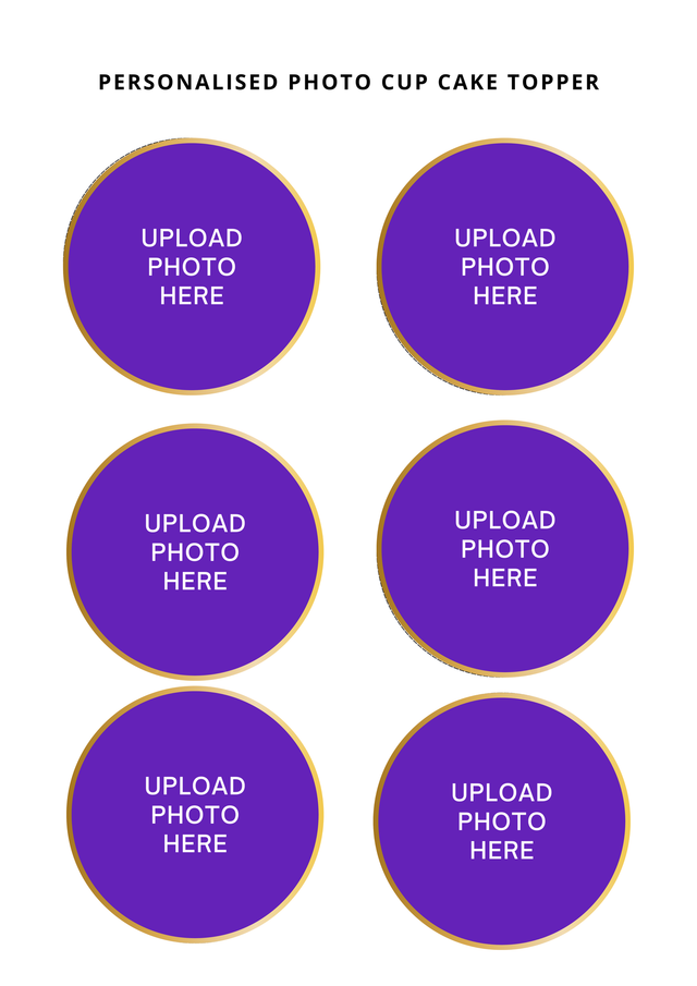 cake toppers 3inch