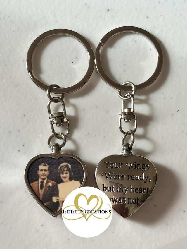 Photo urn Keyring