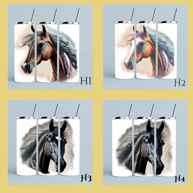 Horse design Tumbler