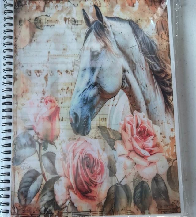 Horse art A4 Notebook
