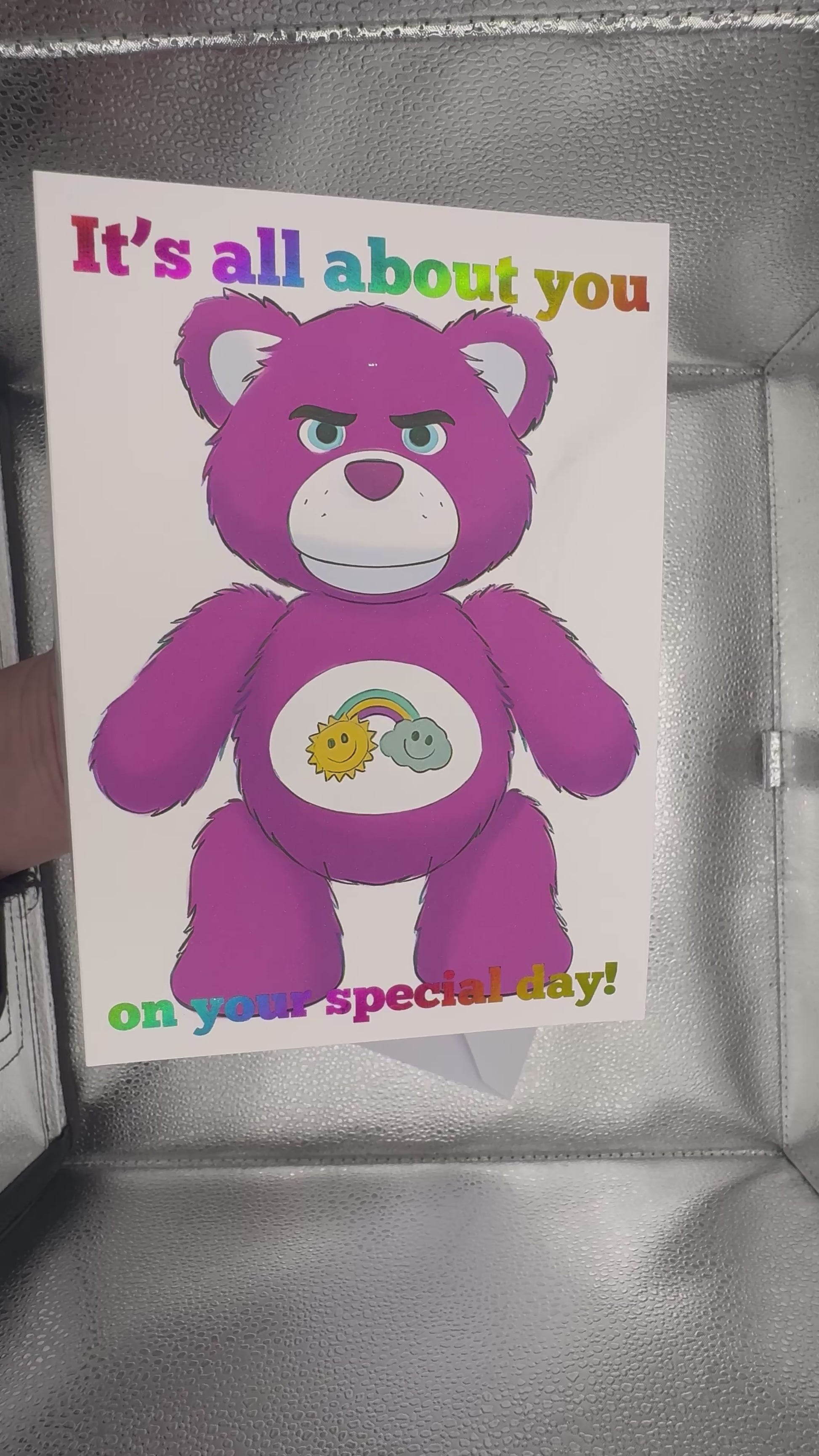 It’s all about you - McFly inspired card